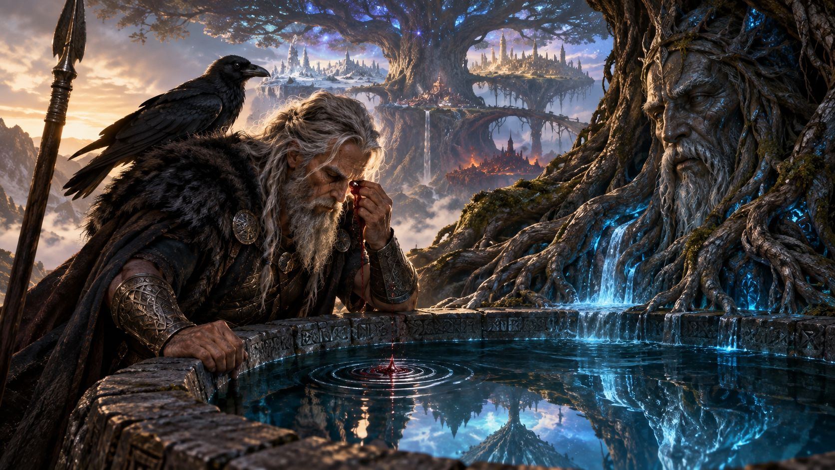 Oko Odyna za łyk mądrości